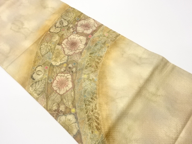 JAPANESE FUKURO OBI / MATELASSE / TSUJIGAHANA & ABSTRACT